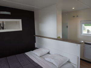 Suite lit double du Mobilhome Méditerranée 3 CH