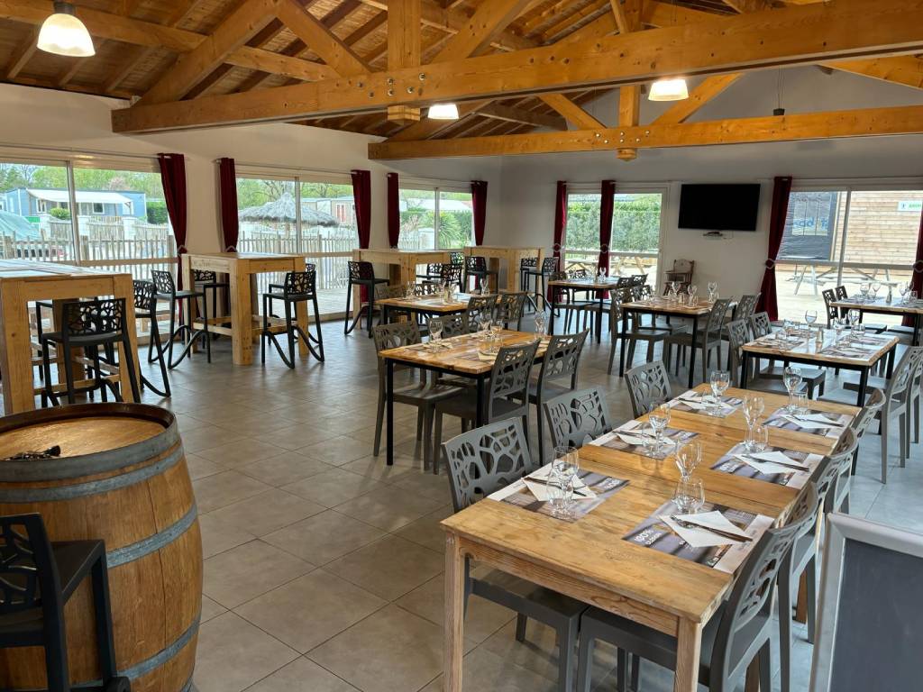 restaurant du camping chadotel Domaine d'Oléron - Charente-maritime