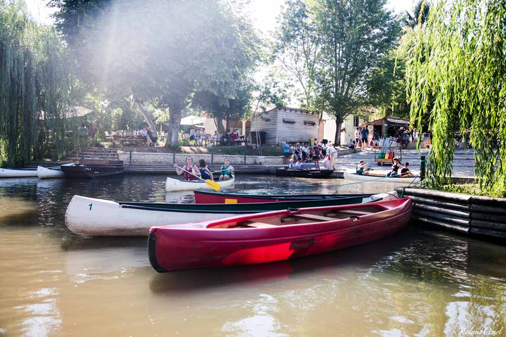 balade en barque sur la venise verte