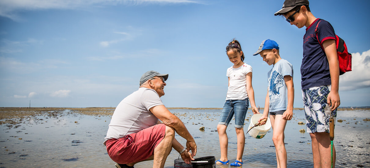 vacances pêche à pied camping les écureuils