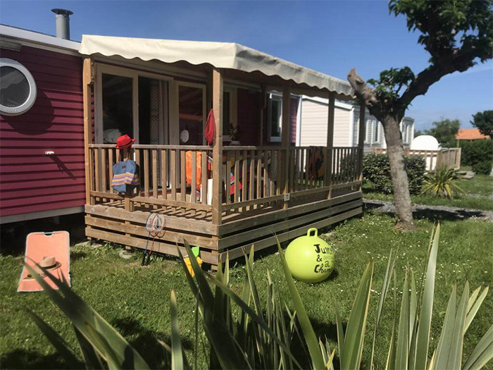 location en camping avec accès direct à la plage dans le Pays Basque