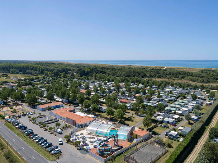 location camping proche centre-ville et plage Vendée