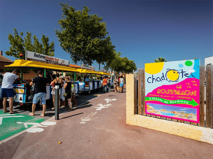 séjour à Saint Cyprien dans un camping tout se faire à pied 