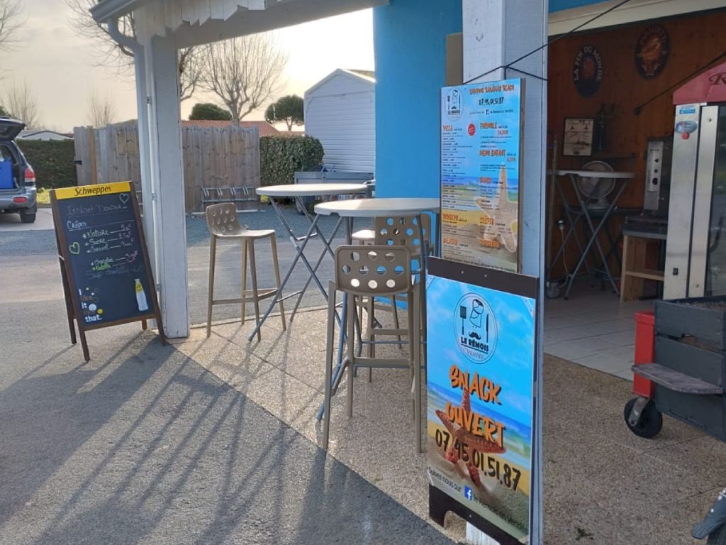 snack le rémois en vendée au camping Bahamas Beach - St Gilles croix de vie