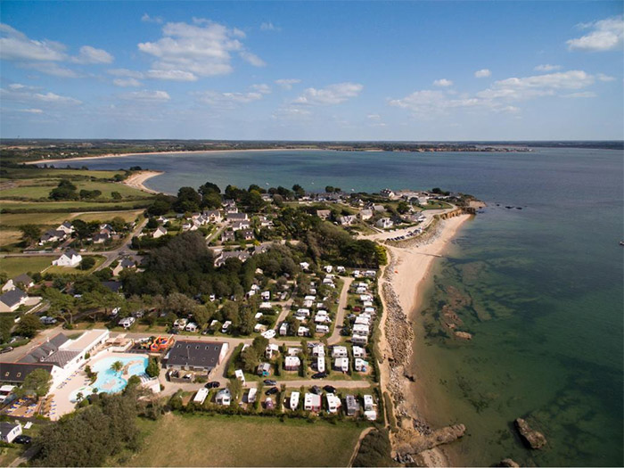 vacances à Pornic dans un camping avec accès direct à la plage 