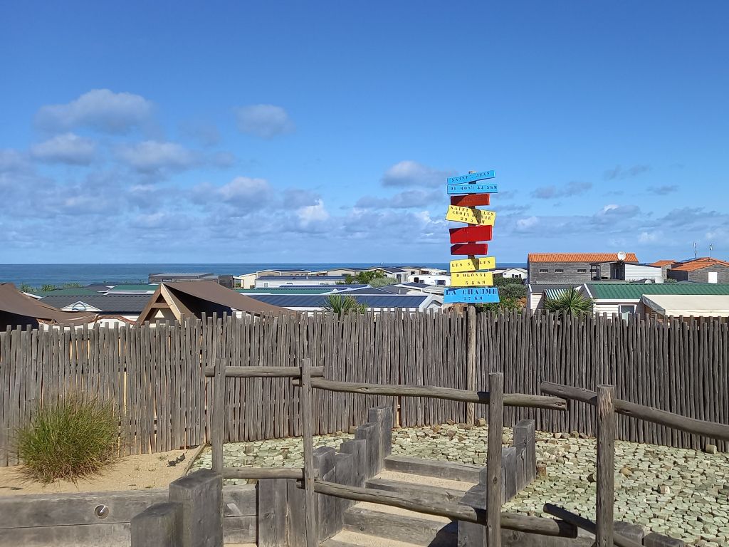 vue sur l'océan - camping chadotel la dune des sables