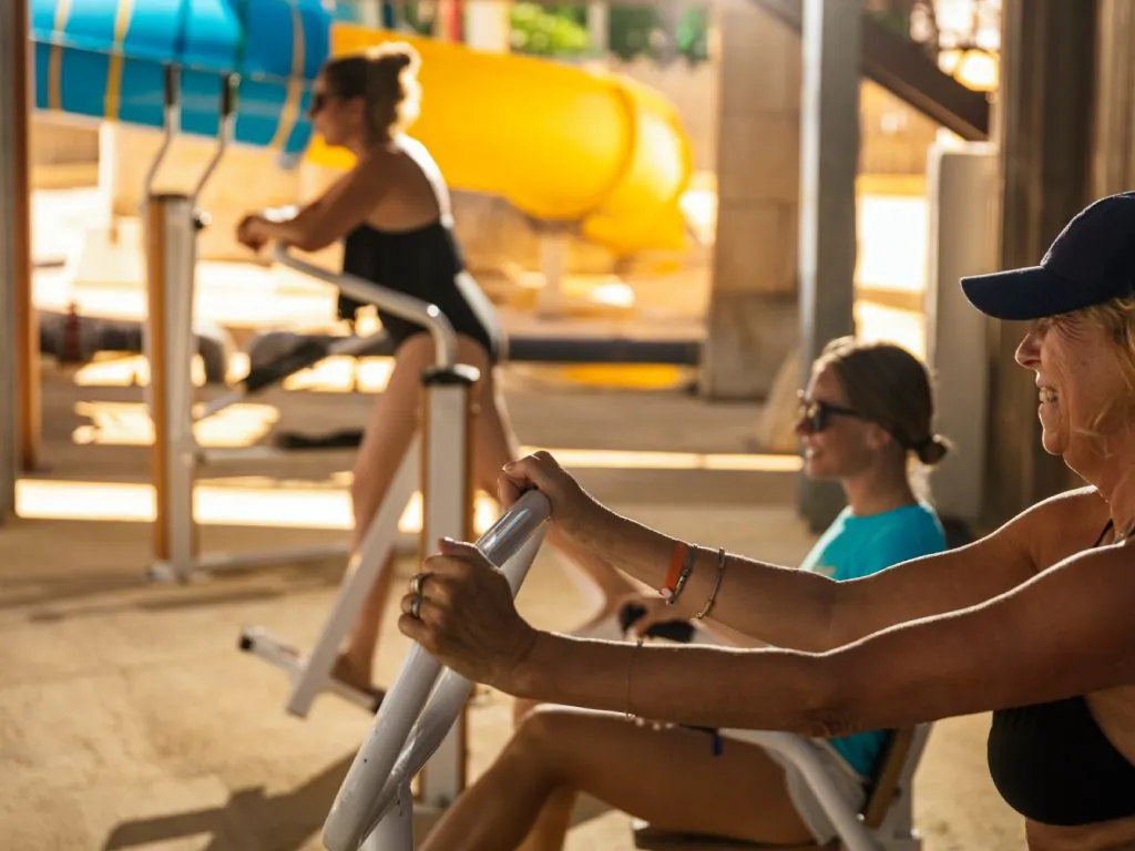 Sport extérieur camping Chadotel Les Jardins Catalans à Argelès sur Mer.