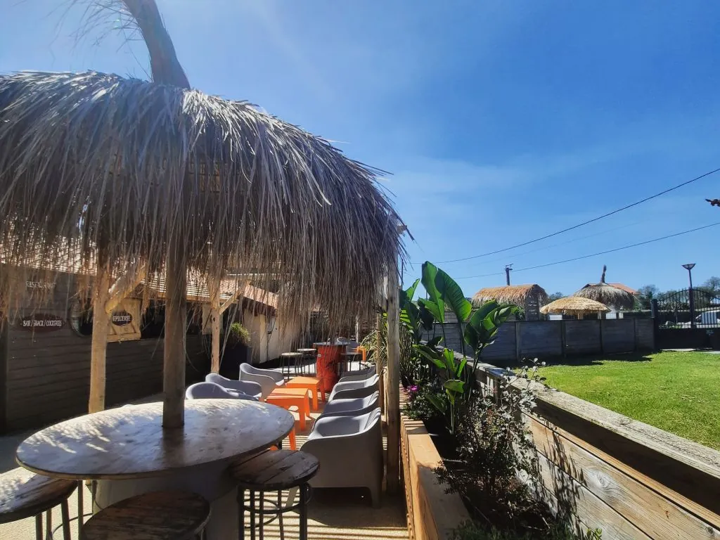terrasse snack - Camping Chadotel International Erromadie - St Jean de Luz