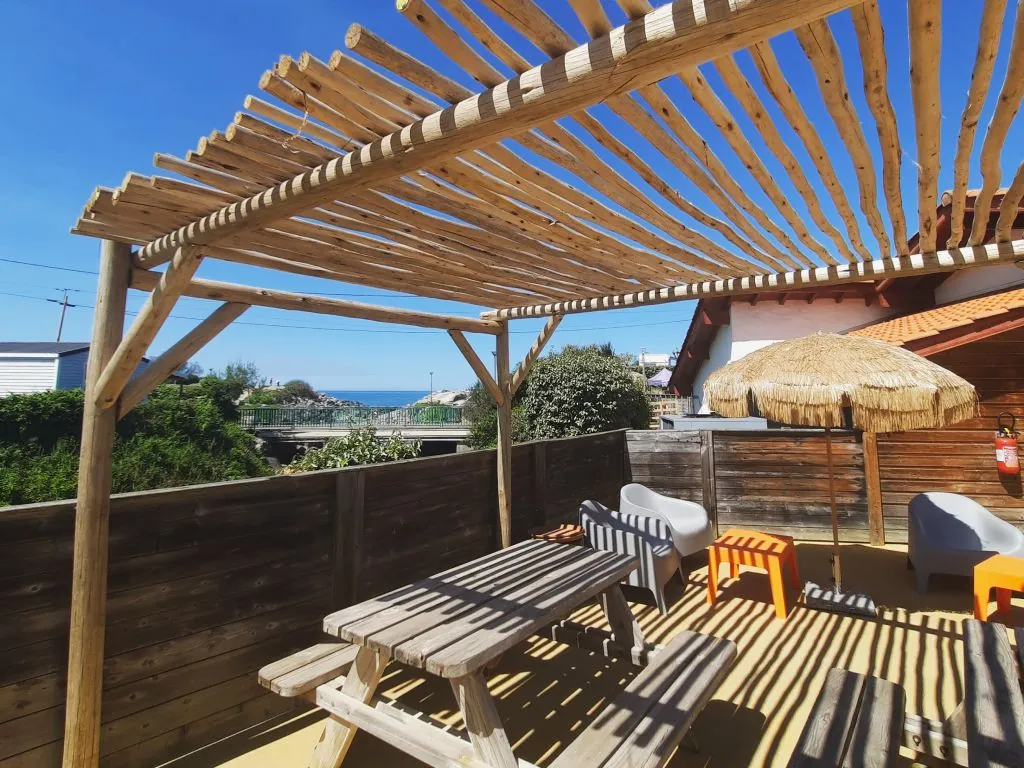 terrasse piscine - Camping Chadotel International Erromadie - St Jean de Luz