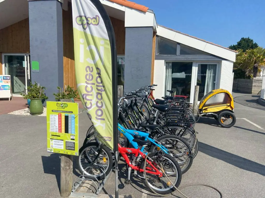 location de vélo au camping chadotel les ecureuils à la bernerie en retz