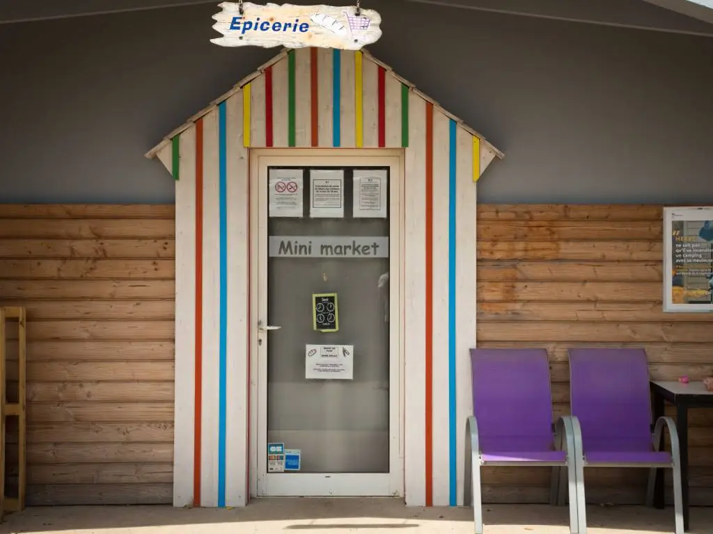 épicerie camping Chadotel La Dune des Sables aux Sables d'Olonne en Vendée