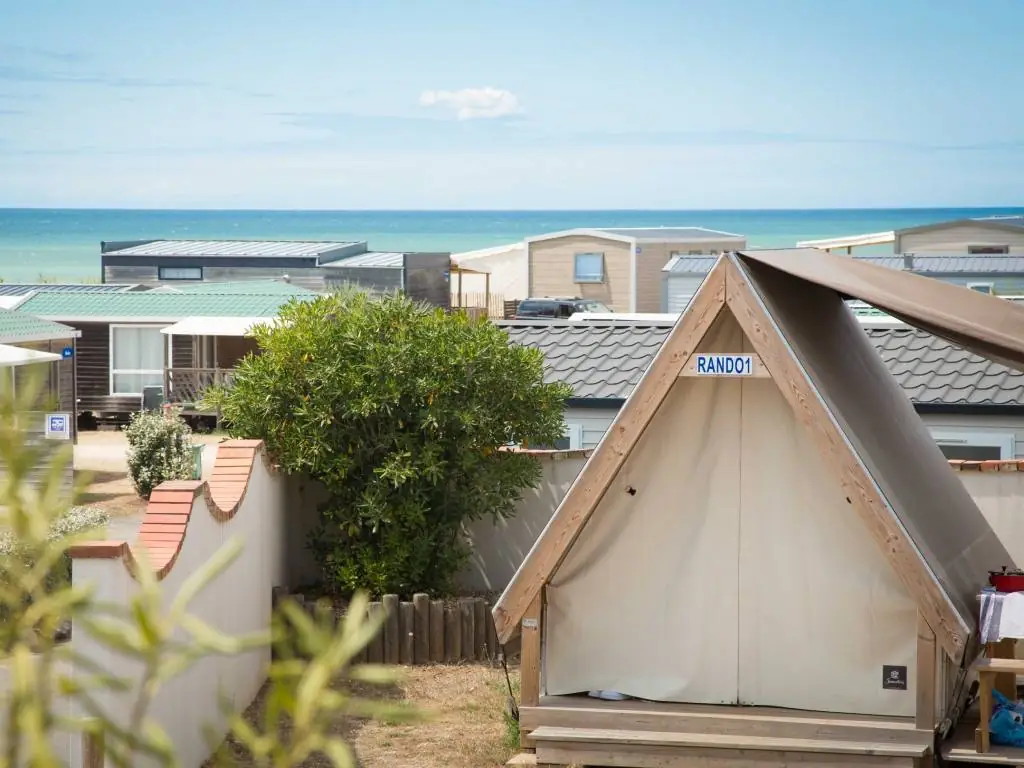 lodge randonneur camping Chadotel La Dune des Sables aux Sables d'Olonne en Vendée