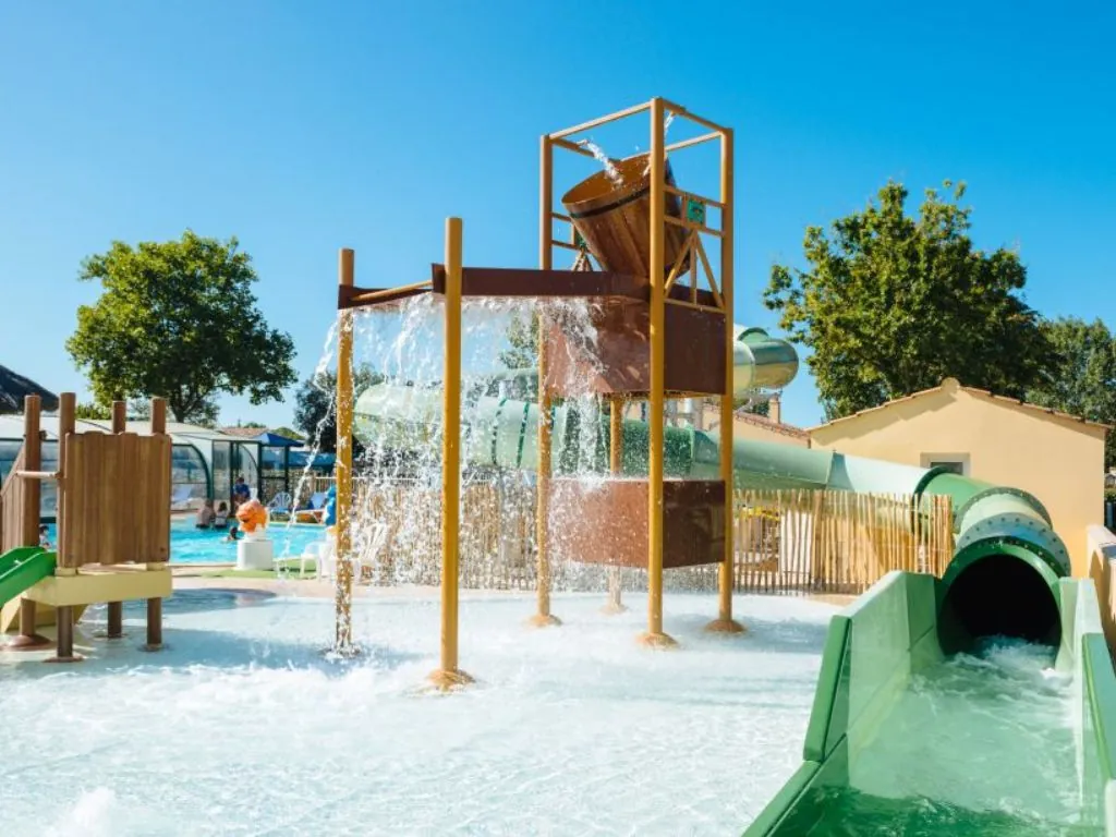 toboggan aquatique camping Chadotel La Trévillière à Brétignolles sur Mer en Vendée