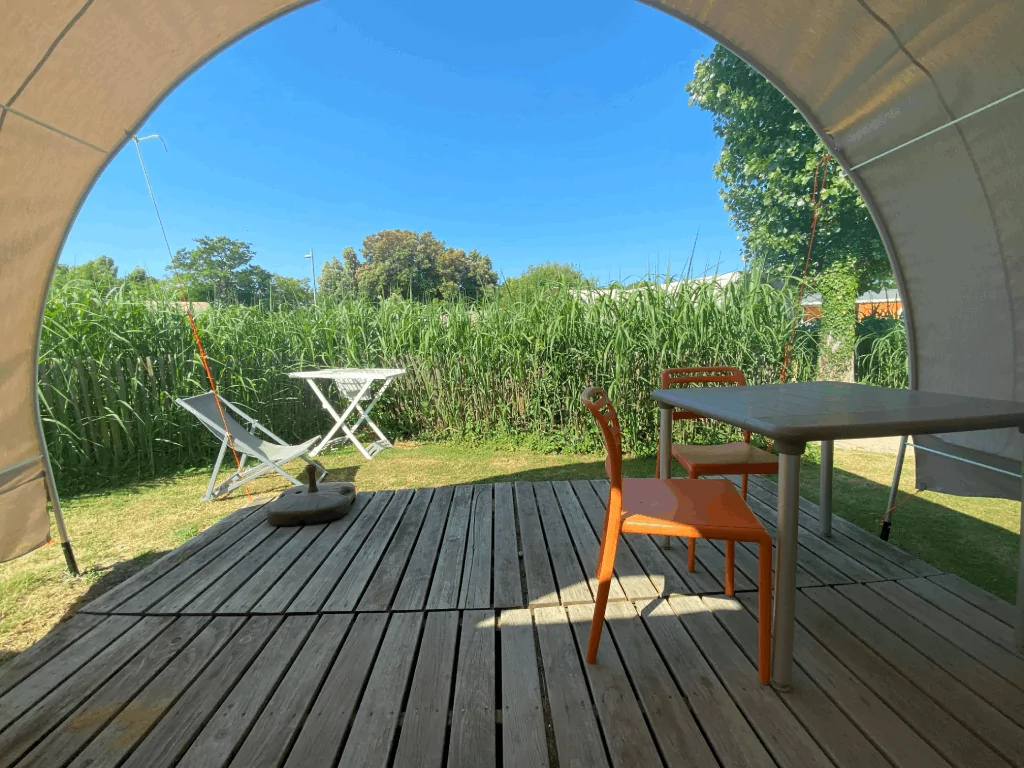 Lodge Coco terrasse - Photo non contractuelle