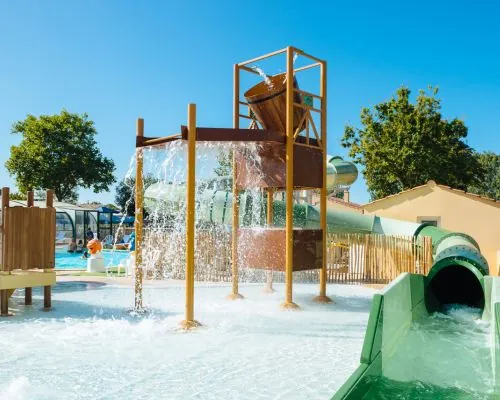 toboggan aquatique camping chadotel la Trévillière en Vendée