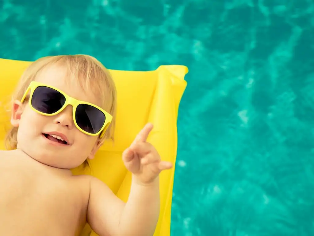 des vacances avec bébé