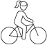 pictogramme pistes cyclables